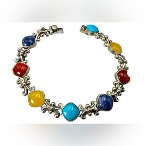 Multicolor Gemstone Bracelet- Available Tuesday 10th